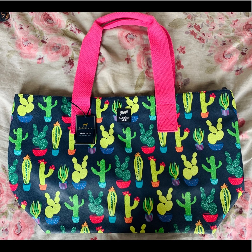 Dabney Lee Large Cacti Tote! 🌵